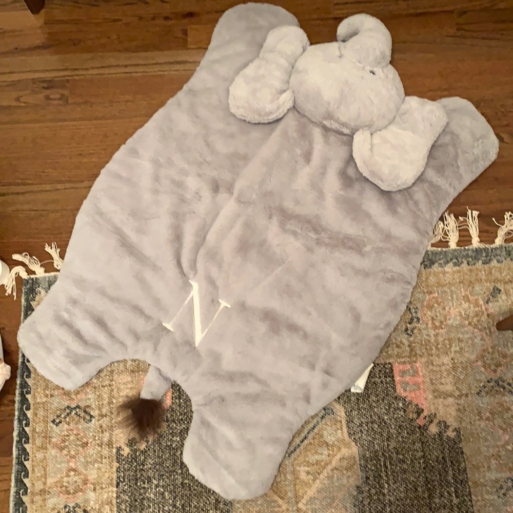 Pottery Barn Kids Elephant Tummy Time Mat